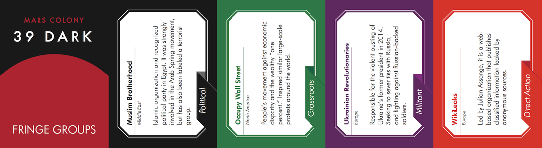 Each card contains a short description of the group’s methods and goals.